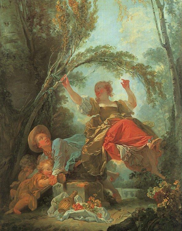 Jean Honore Fragonard The See Saw q France oil painting art